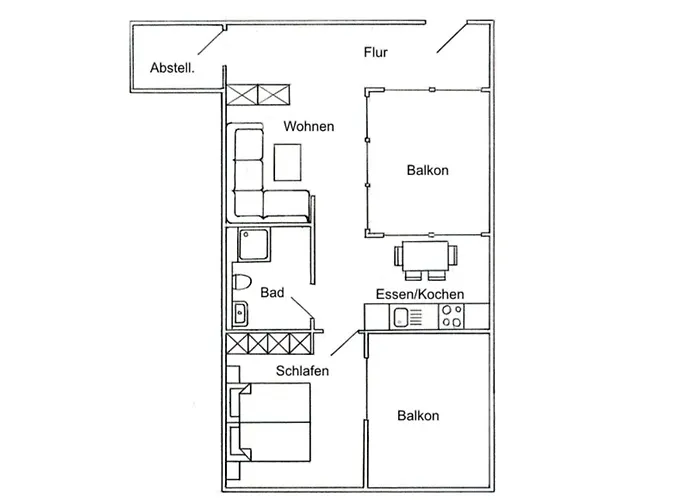 Appartement Ostseetuemmler - Wilhelmsplatz 3b 18